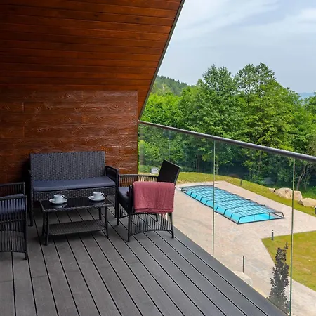 Aparts4u - Kras B307 Z Prywatnym Jacuzzi, Antresola I Widokiem Na Gory Szklarska Poreba