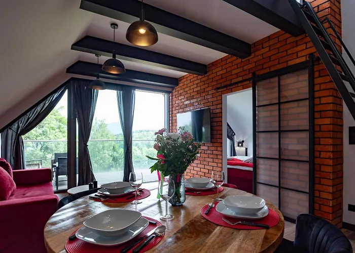 Aparts4u - Kras B307 Z Prywatnym Jacuzzi, Antresola I Widokiem Na Gory Schreiberhau