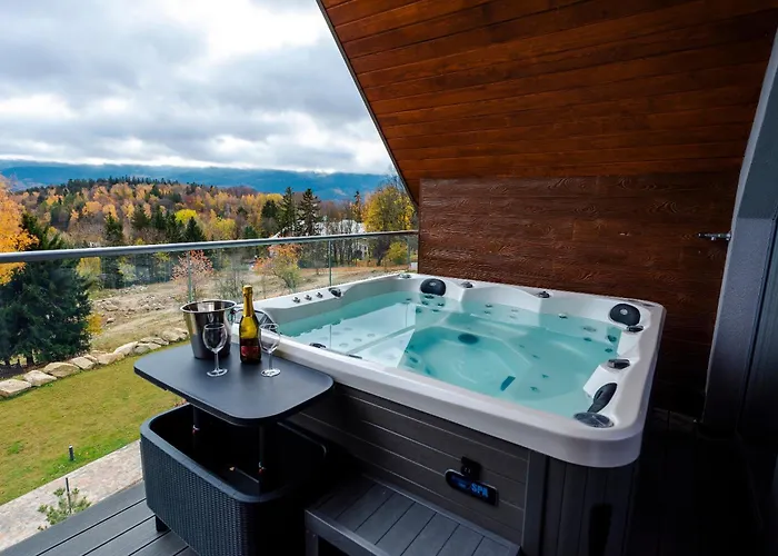 Aparts4u - Kras B307 Z Prywatnym Jacuzzi, Antresola I Widokiem Na Gory Apartment