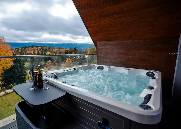 Aparts4u - Kras B307 Z Prywatnym Jacuzzi, Antresola I Widokiem Na Gory Apartment Schreiberhau